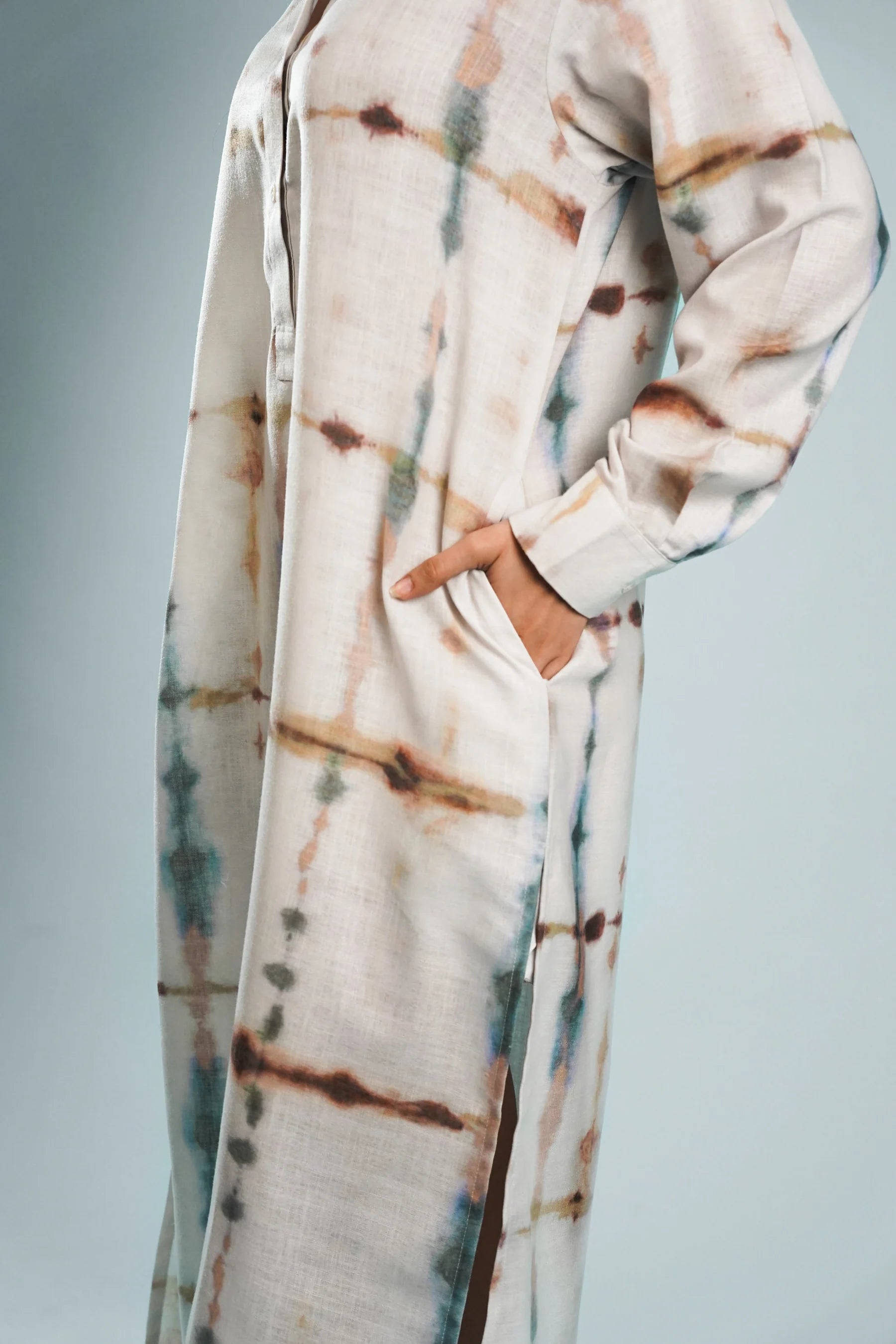 One Piece Shirt Midi Dress For Women